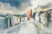 Droga do kościoła Radzyń Chełmiński 35x55