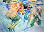 Rozbawione syreny 30x40